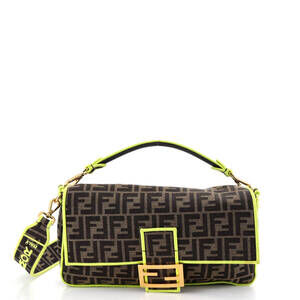 Fendi Baguette Nm Bag Zucca Canvas #248726F23B